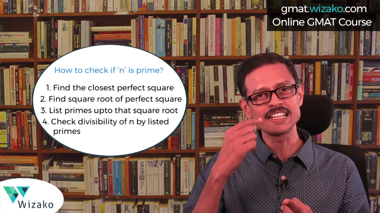 How to check whether a number is prime? | GMAT Preparation Online | GMAT Maths | GMAT Shots