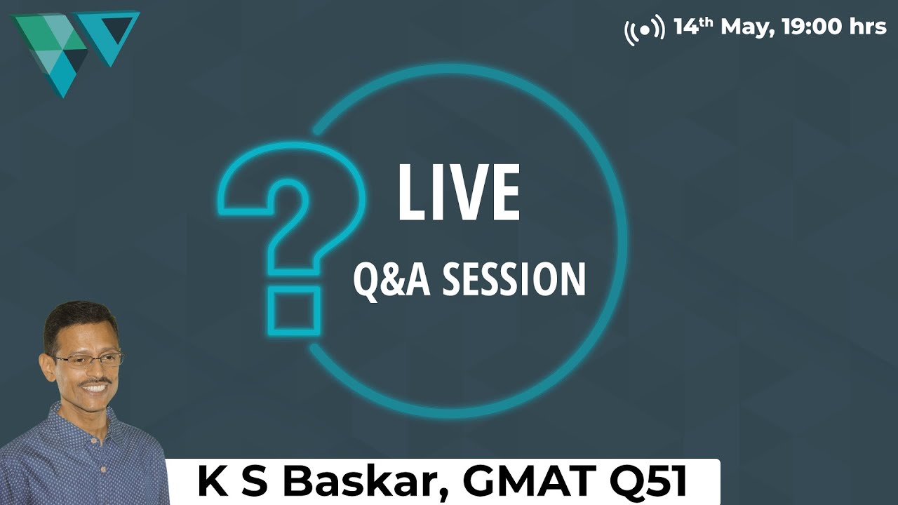 GMAT Prep & MBA | Live Q & A