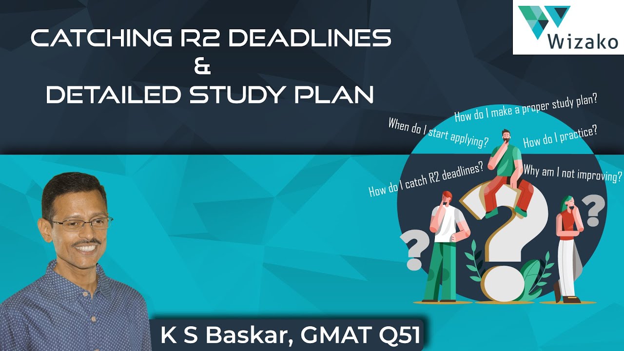 MBA Applications Myth - Is Round 2 disadvantageous? | GMAT Study Plan for Round 2