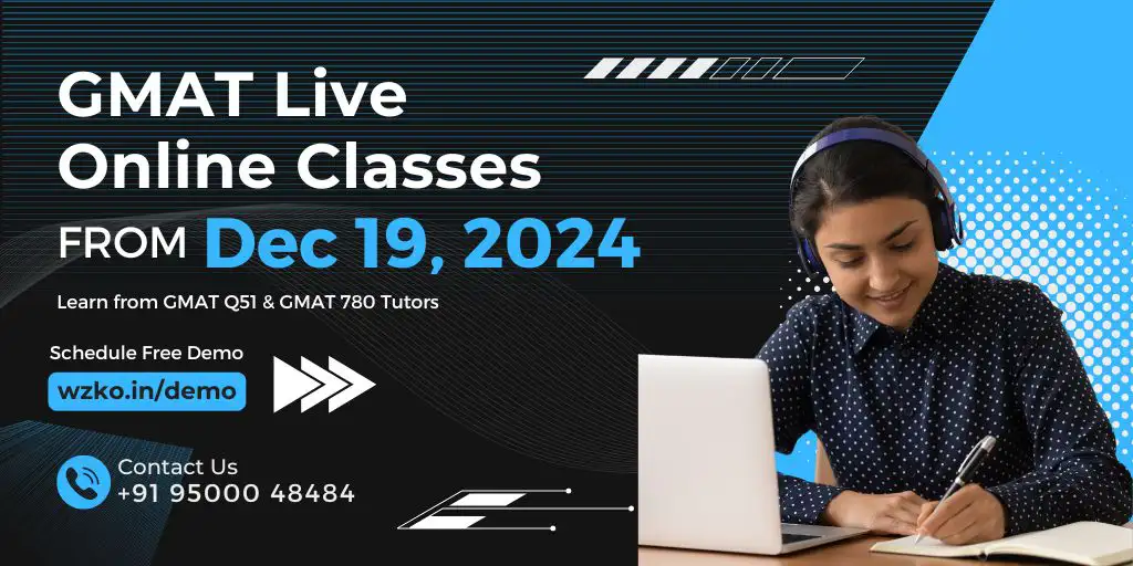 GMAT Dec 19, 2024 Live Online Class