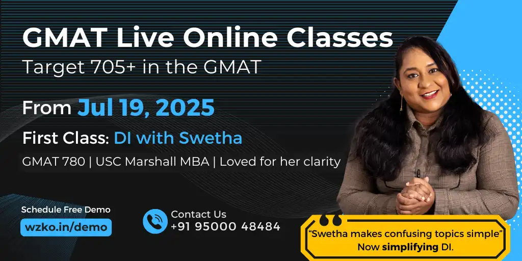 GMAT Live Online Classes July 19th