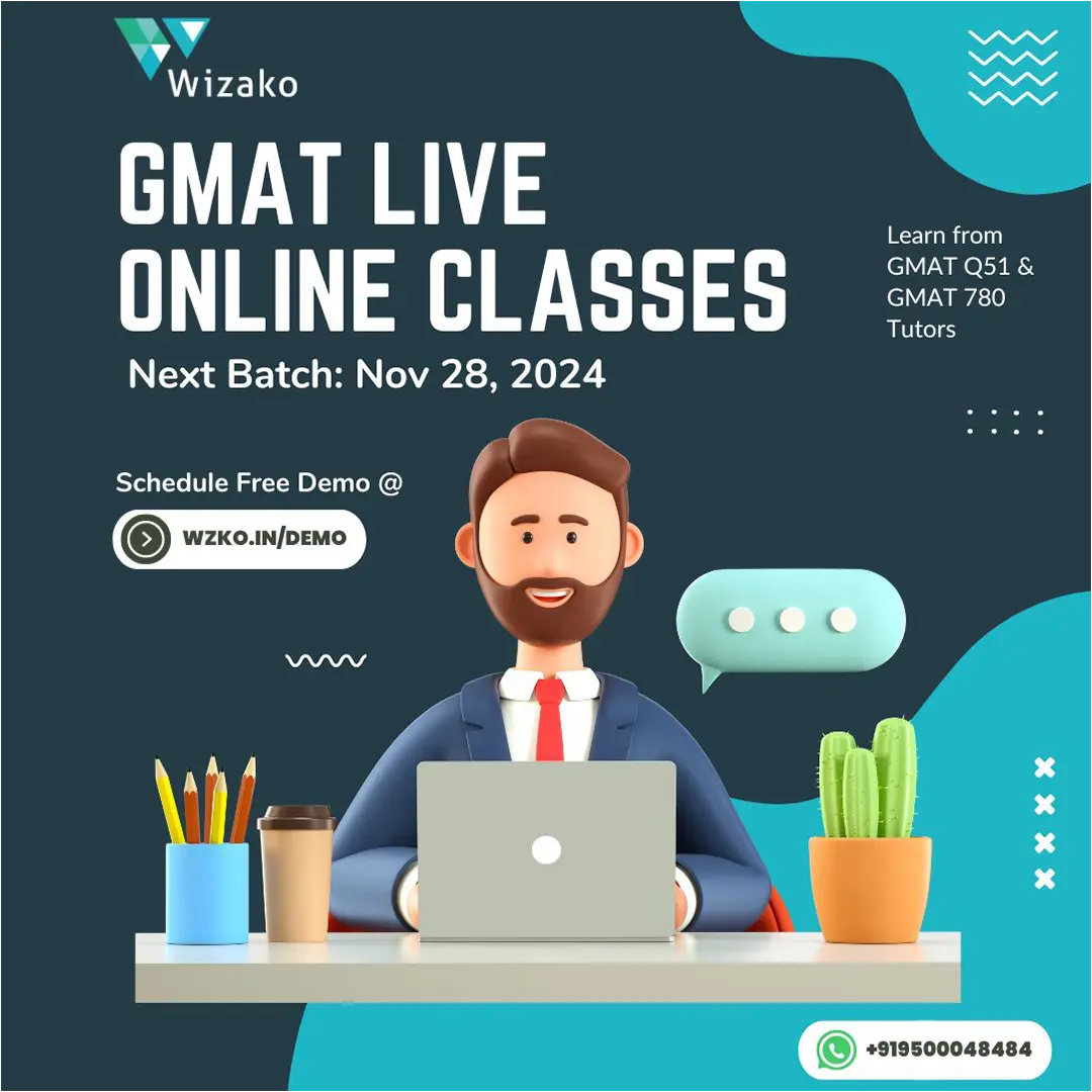 GMAT Nov 28, 2024 Live Online Class