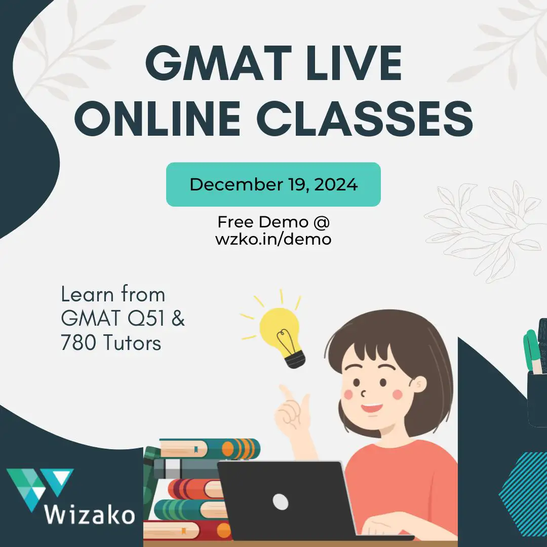 GMAT Dec 19, 2024 Live Online Class