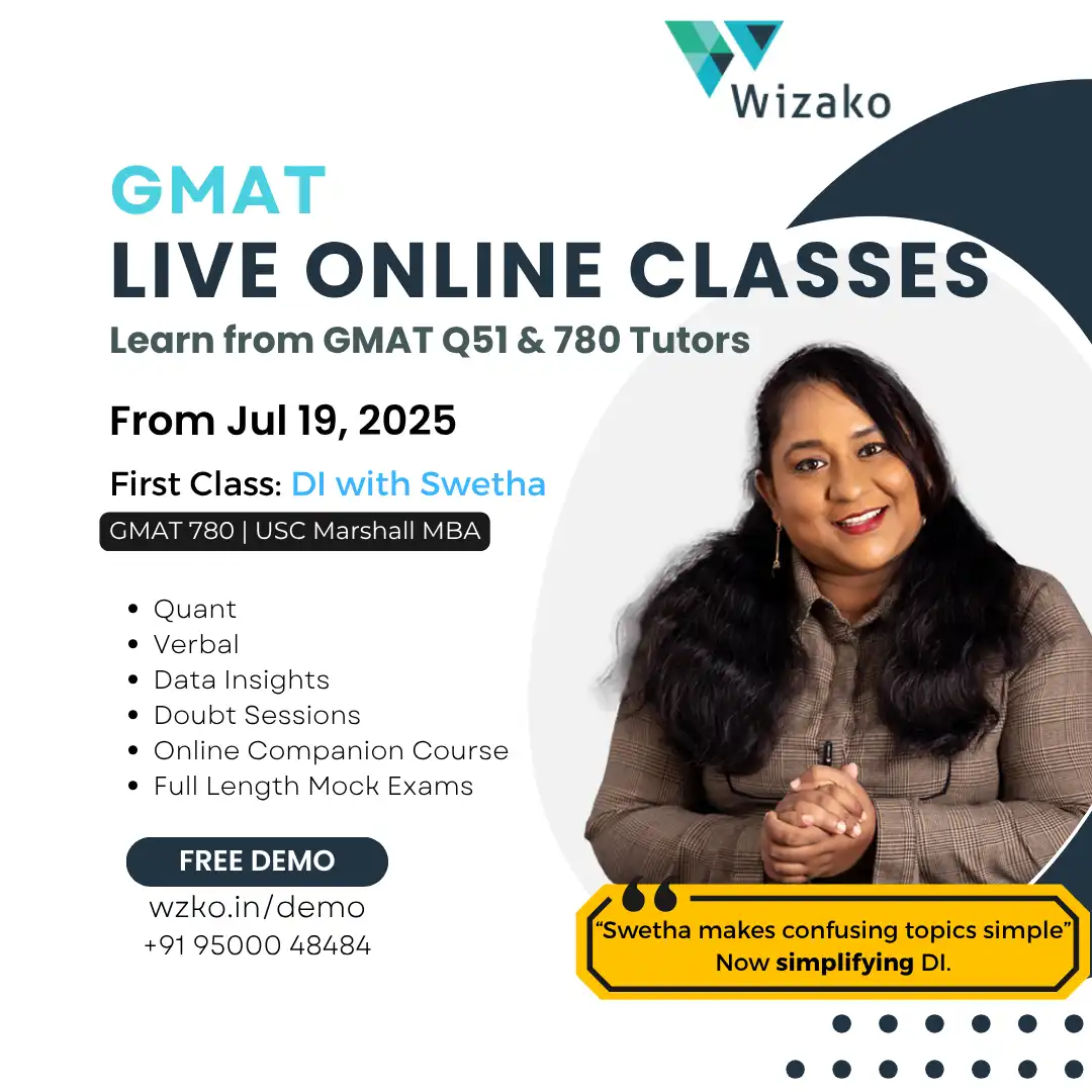 GMAT Live Online Classes July 19th