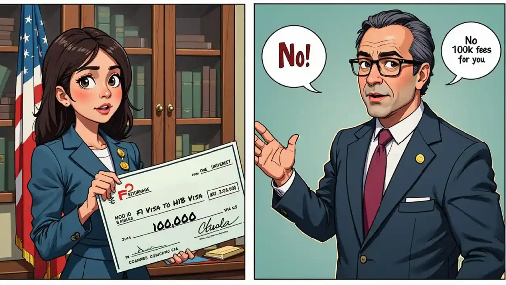 H1B Visa Fees for F1 Visa Holders