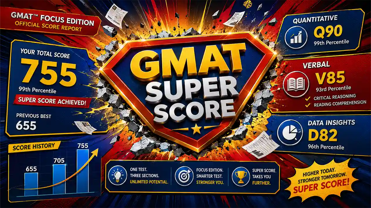 GMAT Superscore explained